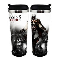 Assassins Creed Action Figure Cup Nerezová ocel 400ml Kávový šálek na čaj Assassins Creed Beer Stein Dárky k narozeninám Vánoční dárky