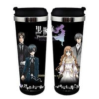 Black Butler Action Figure Cup Stainless Steel 400ml Coffee Tea Cup Black Butler Beer Stein Birthday Gifts Christmas Gifts