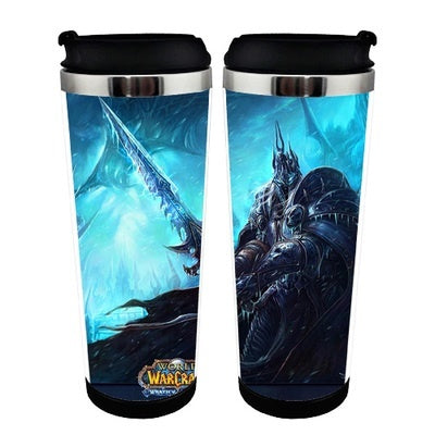 World of Warcraft šálek Nerezová ocel 400ml Kávový šálek Čaj World of Warcraft Pivo Stein Dárky k narozeninám Vánoční dárky