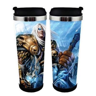 World of Warcraft šálek Nerezová ocel 400ml Kávový šálek Čaj World of Warcraft Pivo Stein Dárky k narozeninám Vánoční dárky