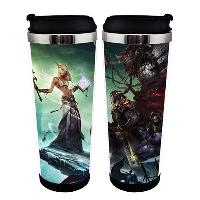 World of Warcraft Cup Stainless Steel 400ml Coffee Tea Cup  World of Warcraft Beer Stein Birthday Gifts Christmas Gifts