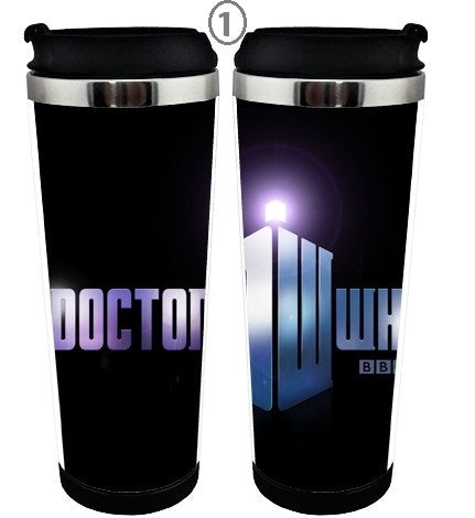 Doctor Who Galaxy Cup Nerezová ocel 400ml Kávový šálek Doctor Who Galaxy Beer Stein Vodotěsný design Dárky k narozeninám Vánoční dárky