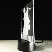 The Walking Dead Daryl Dixon 3D Illusion Led stolní lampa 7 změn barvy LED stolní lampa The Walking Dead Gifts