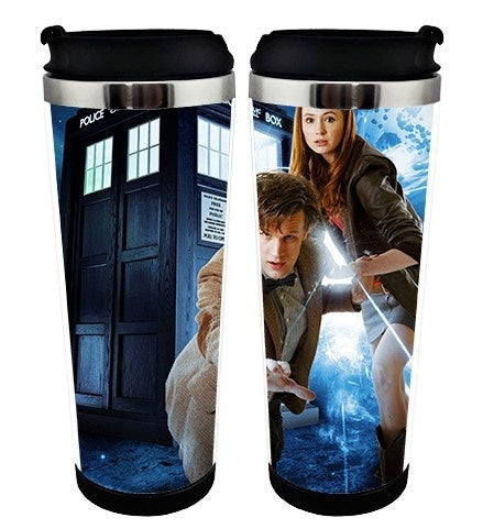 DOCTOR WHO Stainless Steel 400ml Coffee Tea Cup DOCTOR WHO Coffee Mug Beer Stein DOCTOR WHO Birthday Gifts Christmas Gifts