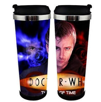 DOCTOR WHO স্টেইনলেস স্টীল 400ml কফি চা কাপ DOCTOR WHO কফি মগ বিয়ার স্টেইন DOCTOR WHO জন্মদিনের উপহার বড়দিনের উপহার