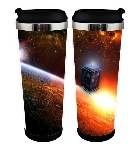 DOCTOR WHO Stainless Steel 400ml Coffee Tea Cup DOCTOR WHO Coffee Mug Beer Stein DOCTOR WHO Birthday Gifts Christmas Gifts