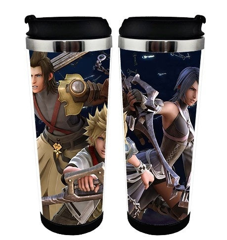 Kingdom Hearts Nerezová ocel 400ml Kávový šálek Kingdom Hearts Hrnek na kávu Pivo Stein Kingdom Hearts Dárky k narozeninám Vánoční dárky