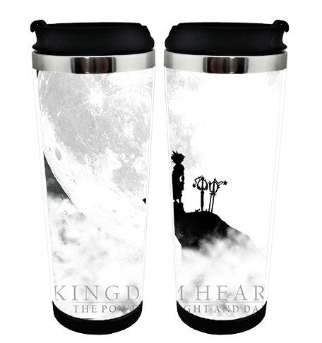 Kingdom Hearts Stainless Steel 400ml Coffee Tea Cup Kingdom Hearts Coffee Mug Beer Stein Kingdom Hearts Birthday Gifts Christmas Gifts