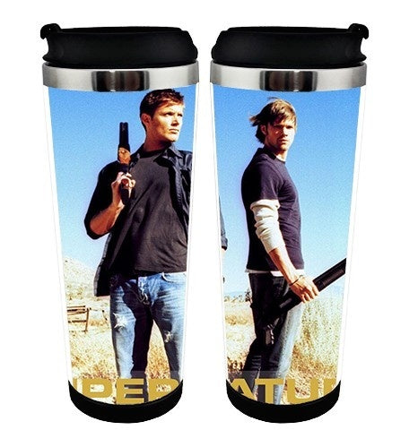 Supernatural Cup Stainless Steel 400ml Coffee Tea Cup Supernatural Beer Stein Birthday Gifts Christmas Gifts