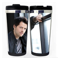Supernatural Castiel Cup Stainless Steel 400ml Coffee Tea Cup Supernatural Beer Stein Birthday Gifts Christmas Gifts