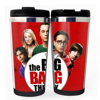 The Big Bang Theory Cup Stainless Steel 400ml Coffee Tea Cup The Big Bang Theory Beer Stein Birthday Gifts Christmas Gifts