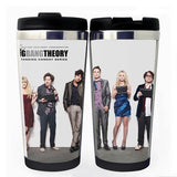 The Big Bang Theory Cup Stainless Steel 400ml Coffee Tea Cup The Big Bang Theory Beer Stein Birthday Gifts Christmas Gifts