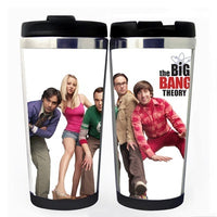 The Big Bang Theory Cup Stainless Steel 400ml Coffee Tea Cup The Big Bang Theory Beer Stein Birthday Gifts Christmas Gifts