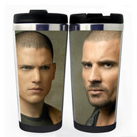 Prison Break Michael Cup Stainless Steel 400ml Coffee Tea Cup Prison Break Beer Stein Birthday Gifts Christmas Gifts