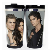 The Vampire Diaries Cup Nerezová ocel 400ml Kávový šálek The Vampire Diaries Beer Stein Dárky k narozeninám Vánoční dárky