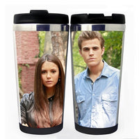 The Vampire Diaries Cup Elena Stefan Stainless Steel 400ml Coffee Tea Cup The Vampire Diaries Beer Stein Birthday Gifts Christmas Gifts