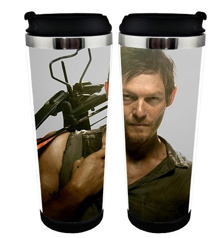 The Walking Dead Daryl Dixon Stainless Steel 400ml Coffee Tea Cup Walking Dead Coffee Mug Beer Stein Birthday Gifts Christmas Gifts