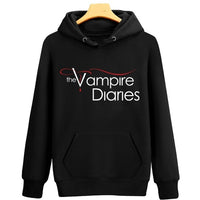 The Vampire Diaries Casual Fashion Hoodie Costume Coat Jacket Pullover Sweater The Vampire Diaries Birthday Gifts Christmas Gifts