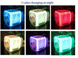 World of Warcraft  LED Colorful Lights Creative Small Alarm Clock Room Bedroom World of Warcraft Clock Birthday Gifts Christmas Gifts