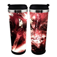 Fairy Tai Cup Stainless Steel 400ml Coffee Tea Cup  Beer Stein Fairy Tail Costume Birthday Gifts Christmas Gifts