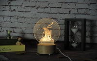 Le Petit Prince 3D led lampa Le Petit Prince LED stolní lampa Le Petit Prince Domácí dekorace Dárky Dárky k narozeninám Vánoční dárky