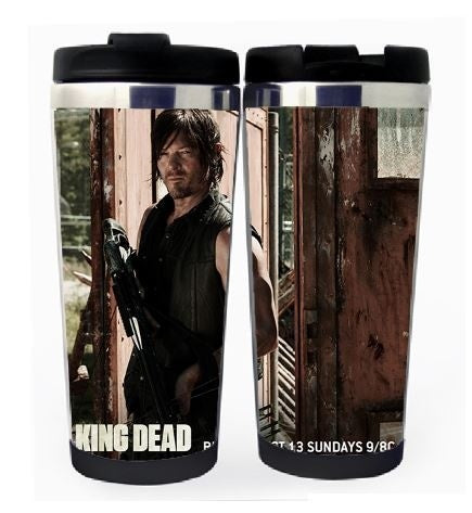 The Walking Dead Daryl Dixon Cup Stainless Steel 400ml Coffee Tea Cup Walking Dead Beer Stein Walking Dead Figure Birthday Gifts Christmas Gifts