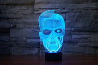 Arnold Schwarzenegger 3D Illusion Led Table Lamp 7 Color Change LED Desk Light Lamp Schwarzenegger Gifts Birthday Gifts Christmas Gifts
