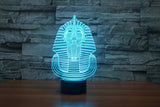 Great Sphinx of Giza 3D Illusion Led Table Lamp 7 Color Change LED Desk Light Lamp Sphinx Decor Ornament Gifts Birthday Gifts Christmas Gifts