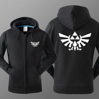The Legend of Zelda Unisex Hoodie Warm Thickened Hooded Sweatshirt Coat Jacket Outwear Sweater The Legend of Zelda Gifts Christmas Gifts