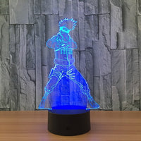 Naruto 3D Illusion Led Table Lamp 7 Color Change LED Desk Light Lamp naruto Gifts Birthday Gifts Christmas Gifts