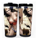 Wonder Woman Cup Stainless Steel 400ml Coffee Tea Cup Beer Stein Wonder Woman Birthday Gifts Christmas Gifts