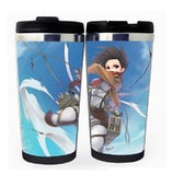 Attack on Titan Cup Stainless Steel 400ml Coffee Tea Cup Beer Stein Attack on Titan Birthday Gifts Christmas Gifts