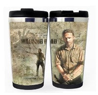 The Walking Dead Rick Grimes Cup Stainless Steel 400ml Coffee Tea Cup Walking Dead Rick Grimes Beer Stein Birthday Gifts Christmas Gifts