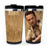 The Walking Dead Rick Grimes Cup Stainless Steel 400ml Coffee Tea Cup Walking Dead Rick Grimes Beer Stein Birthday Gifts Christmas Gifts