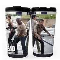 The Walking Dead Rick Grimes Stainless Steel 400ml Coffee Tea Cup Walking Dead Coffee Mug Beer Stein Walking Dead Rick Grimes Birthday Gifts Christmas Gifts