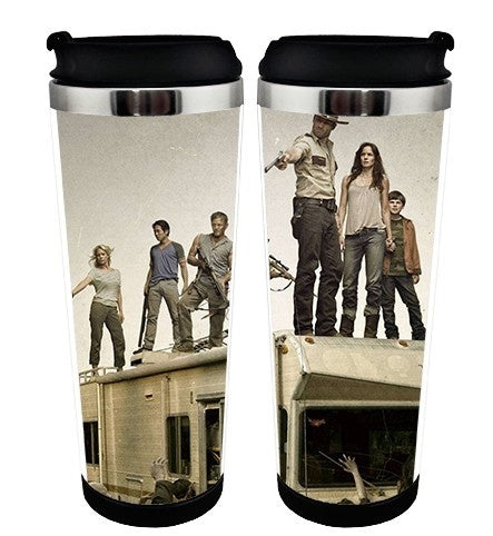 The Walking Dead Rick Grimes Cup Stainless Steel 400ml Coffee Tea Cup Walking Dead Beer Stein Walking Dead Figure Birthday Gifts Christmas Gifts