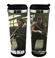 The Walking Dead Rick Grimes Daryl Dixon Cup Stainless Steel 400ml Coffee Tea Cup Walking Dead Beer Stein Walking Dead Figure Birthday Gifts Christmas Gifts