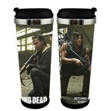 The Walking Dead Rick Grimes Daryl Dixon Cup Stainless Steel 400ml Coffee Tea Cup Walking Dead Beer Stein Walking Dead Figure Birthday Gifts Christmas Gifts