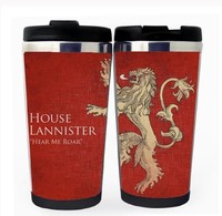 Game of Thrones Cup Stainless Steel 400ml Coffee Tea Cup  Beer Stein game of thrones Birthday Gifts Christmas Gifts