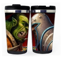 World of Warcraft šálek Nerezová ocel 400ml Kávový šálek Čaj World of Warcraft Pivo Stein Dárky k narozeninám Vánoční dárky