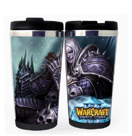 World of Warcraft šálek Nerezová ocel 400ml Kávový šálek Čaj World of Warcraft Pivo Stein Dárky k narozeninám Vánoční dárky