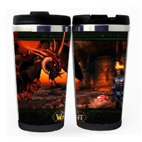 World of Warcraft Cup Stainless Steel 400ml Coffee Tea Cup  World of Warcraft Beer Stein Birthday Gifts Christmas Gifts