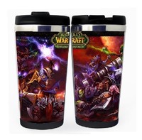 World of Warcraft šálek Nerezová ocel 400ml Kávový šálek Čaj World of Warcraft Pivo Stein Dárky k narozeninám Vánoční dárky