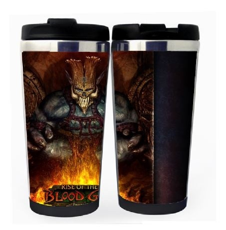 World of Warcraft šálek Nerezová ocel 400ml Kávový šálek Čaj World of Warcraft Pivo Stein Dárky k narozeninám Vánoční dárky