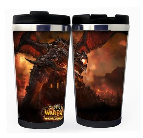 World of Warcraft šálek Nerezová ocel 400ml Kávový šálek Čaj World of Warcraft Pivo Stein Dárky k narozeninám Vánoční dárky