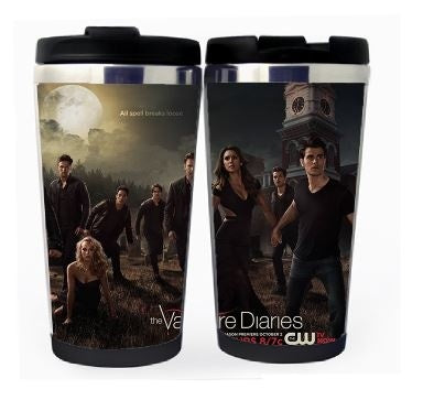 The Vampire Diaries Cup Stainless Steel 400ml Coffee Tea Cup  Beer Stein The Vampire Diaries Birthday Gifts Christmas Gifts