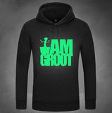 Luminous Guardians of the Galaxy Baby Groot I am Groot Unisex Pullover hoodies Sweatshirt Coat Jacket Baby Groot Gifts Christmas Gifts