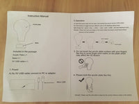 The owl Illusion Led Table Lamp 7 Color Change LED Desk Light Lamp The owl Decoration Ornament