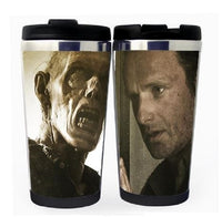 The Walking Dead Rick Grimes Cup Stainless Steel 400ml Coffee Tea Cup Beer Stein The Walking Dead Birthday Gifts Christmas Gifts