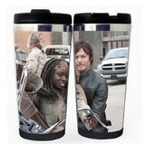 The Walking Dead Daryl Dixon Šálek Nerezová ocel 400 ml Káva Šálek čaje Pivo Stein The Walking Dead Dárky k narozeninám Vánoční dárky